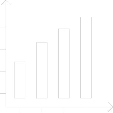 Grafikleri ve grafikleri olan iş grafiği