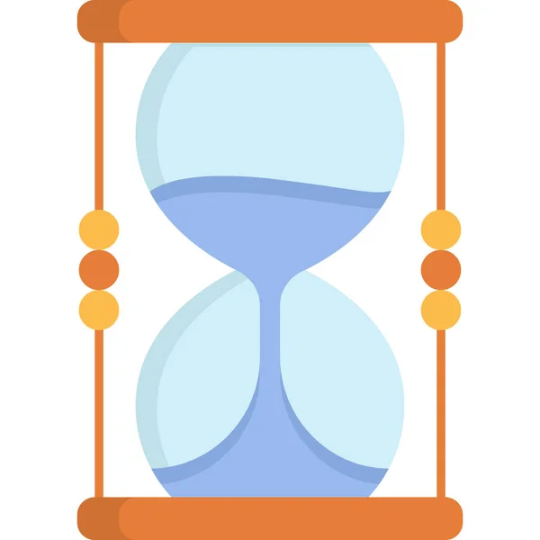 Hourglass Web Icon Simple Illustration — Stock Vector