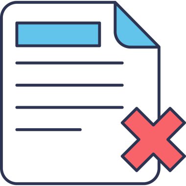 Sil. Web simgesi basit illüstrasyon