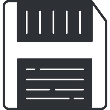 Dosya. Web simgesi basit illüstrasyon