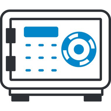 ATM 'de. Web simgesi basit tasarım