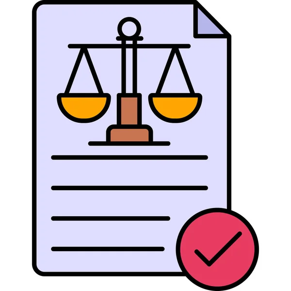 Justice Report Which Can Easily Edit Modify — Stock Vector