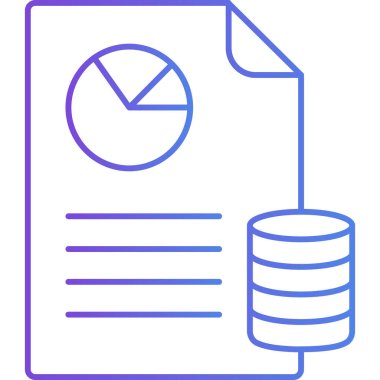 Belge. Web simgesi basit illüstrasyon