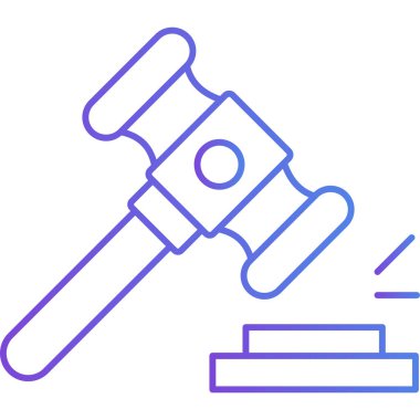 açık arttırma çekici vektör simgesi modern basit tasarım