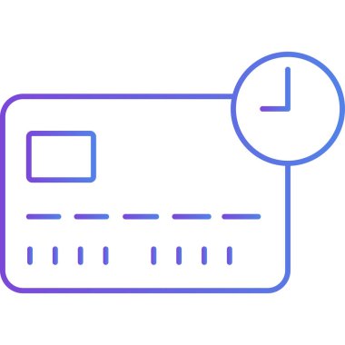 Kredi kartıyla. Web simgesi