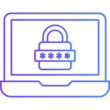 Güvenlik sistemi. Basit resimleme