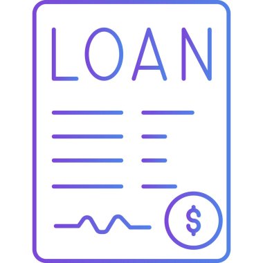 Fatura. Web simgesi basit illüstrasyon