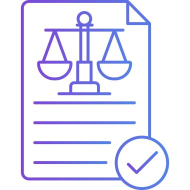 Simge vektör illüstrasyonunu dengele