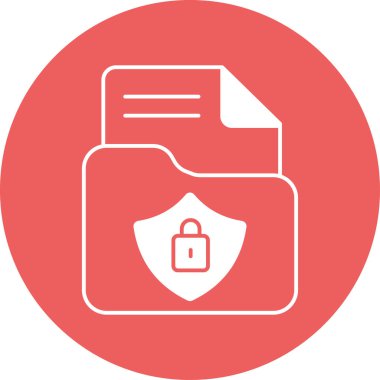 Dosya. Web simgesi basit illüstrasyon