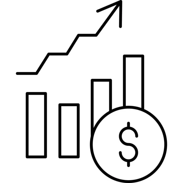 Dollar Vektor Symbol — Stockvektor
