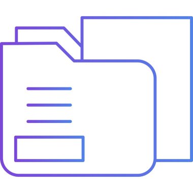 Dosya. Web simgesi basit tasarım 