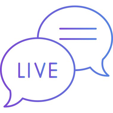 canlı sohbet simgesi 