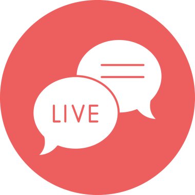 Moda tarzında izole edilmiş canlı simge 