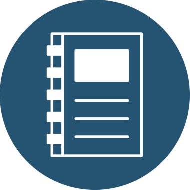 Belge simgesinin vektör illüstrasyonu 