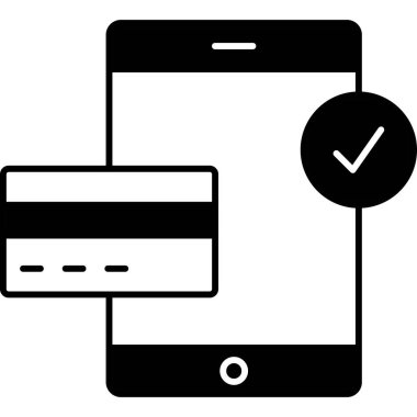 Kredi kartı simgesi, vektör illüstrasyonu, tasarım 