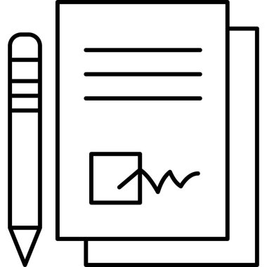 İş ve finans simgesinin vektör illüstrasyonu