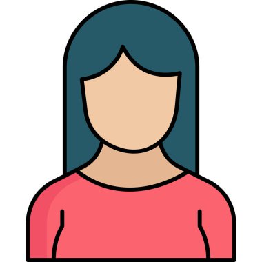 Kolayca düzenleyebilen ve düzenleyebilen Kadın Avatar Öğrenci