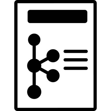 veri simgesi vektör illüstrasyonu