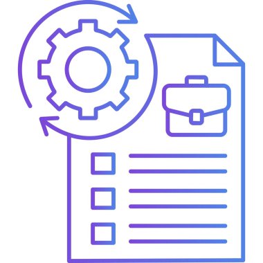 Modern bir simgenin vektör illüstrasyonu