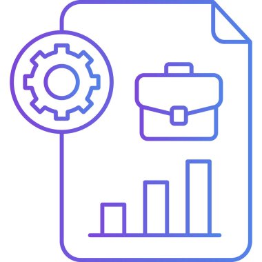 veri analiz simgesi vektör özeti çizimi
