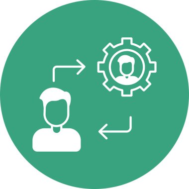 seo modern simgesinin vektör illüstrasyonu