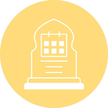 Benzersiz yapı vektörü simgesi