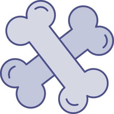 Hayvan köpek kemiği simgesi