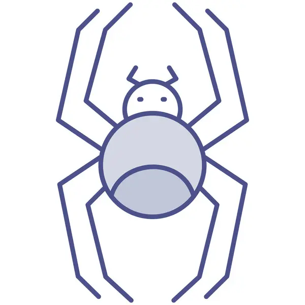 Απεικόνιση Διανύσματος Εικονιδίου Αράχνης — Διανυσματικό Αρχείο