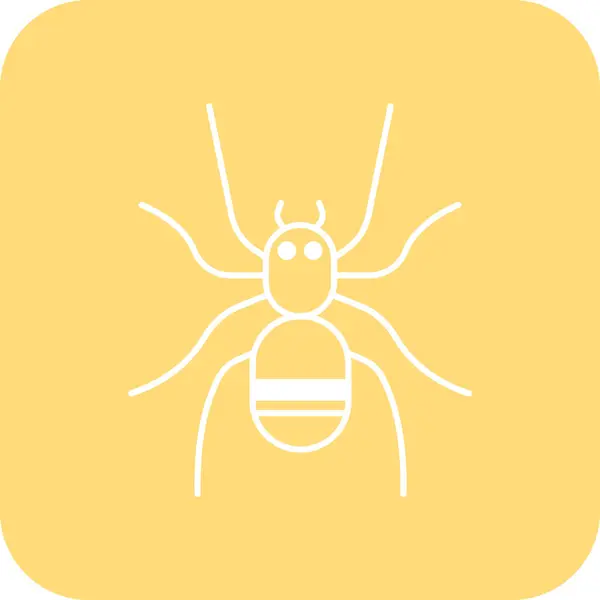 Εικονογράφηση Φορέα Εικονίδιο Μέλισσας — Διανυσματικό Αρχείο