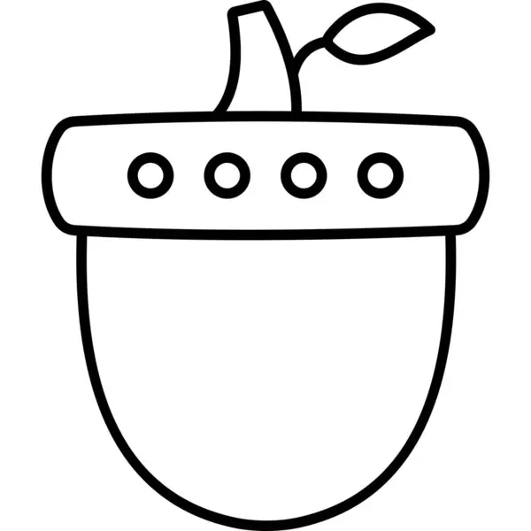 Икона Чашки Кофе Векторная Иллюстрация Чашки — стоковый вектор