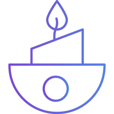 Kek ikonu, vektör illüstrasyonu