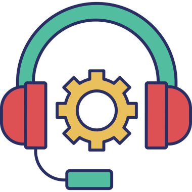 Modern simgenin vektör illüstrasyonu