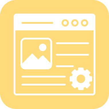 Geliştirme için ağ simgesi