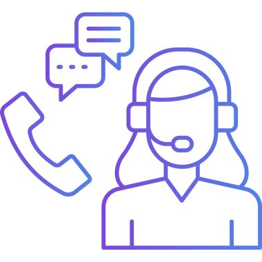 Çağrı merkezi simgesi. beyaz arkaplanda izole edilmiş web tasarımı için ana hat müşteri merkezi vektör simgesi