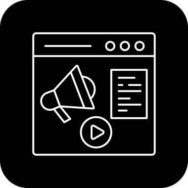 seo modern simgesinin vektör illüstrasyonu