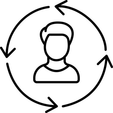 iş simgesi, vektör resimleme