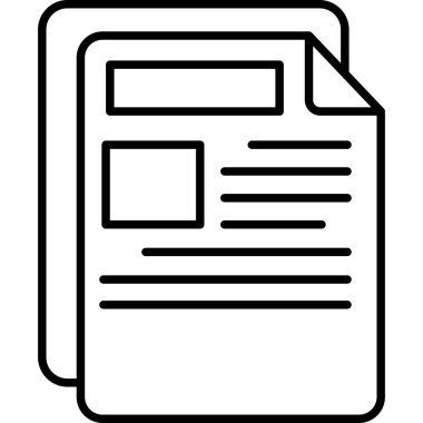 belge dosya simgesi, özet biçimi