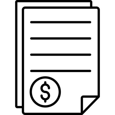 para simgesi vektör illüstrasyonu