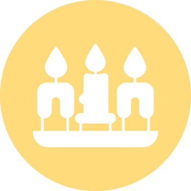 mumlar vektör simgesi kolayca düzenlenebilir ya da değiştirilebilir