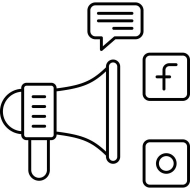 hoparlör vektör illüstrasyonu