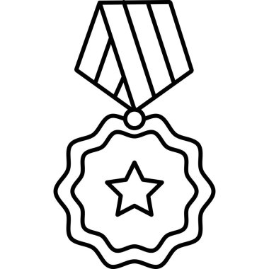 Madalya simgesi, özet biçimi