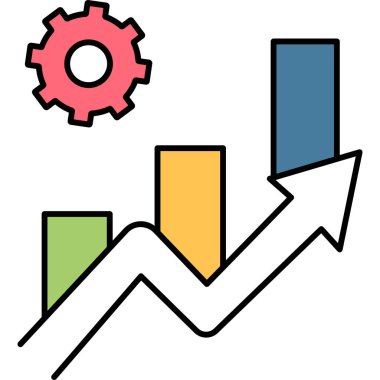 seo modern simgesinin vektör illüstrasyonu