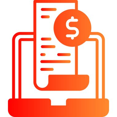 Dolar işareti simgesi modaya uygun izole edilmiş arkaplan