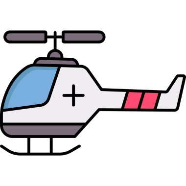 uçak simgesi, vektör illüstrasyonu