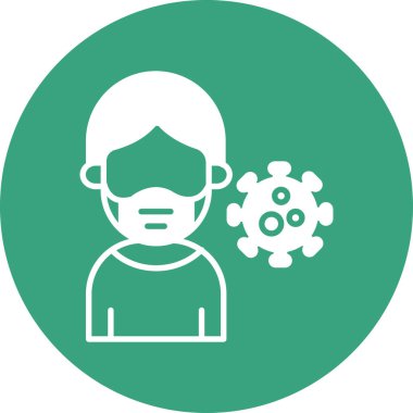 sanal gerçeklik vektörü ince çizgi simgesi