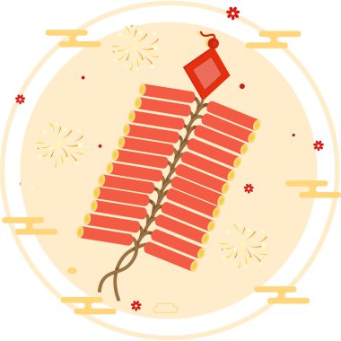 Fire Cracker Illustration  Which Can Easily Modify Or Edit