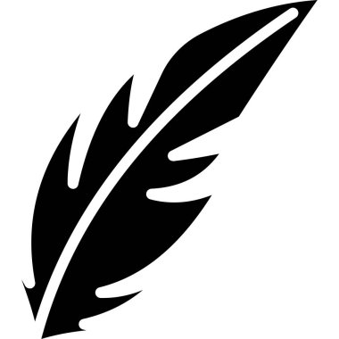 Yaprak simgesi, vektör illüstrasyonu