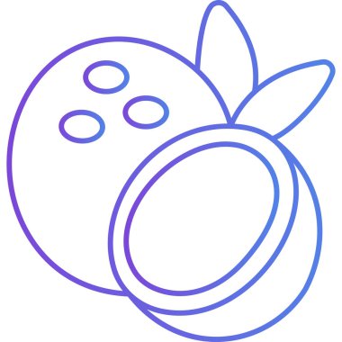 meyve ikonu. Web tasarım biçimi