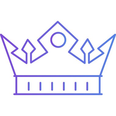 Taç simgesi, basit resimleme