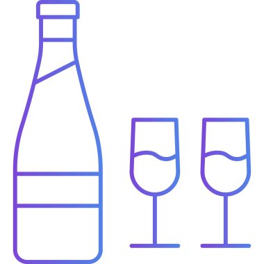 alkol cam ikonu ana hatlarıyla